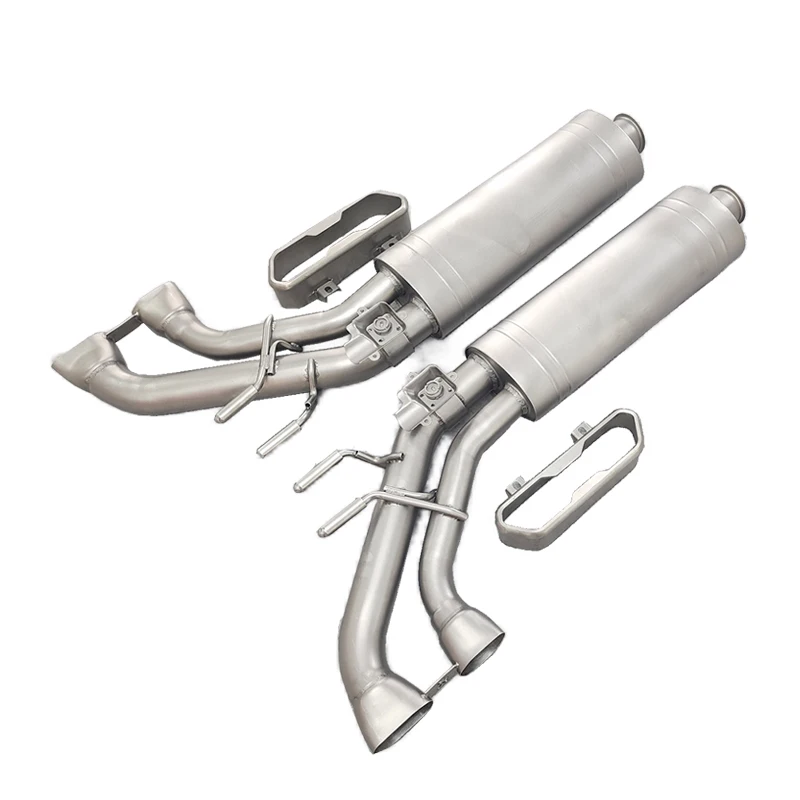 

Car Exhaust System Kit Tuning For Mercedes G Class W464 G63 G500 Auto Accessories Exterior Akrap Style Stainless Steel Mufflers