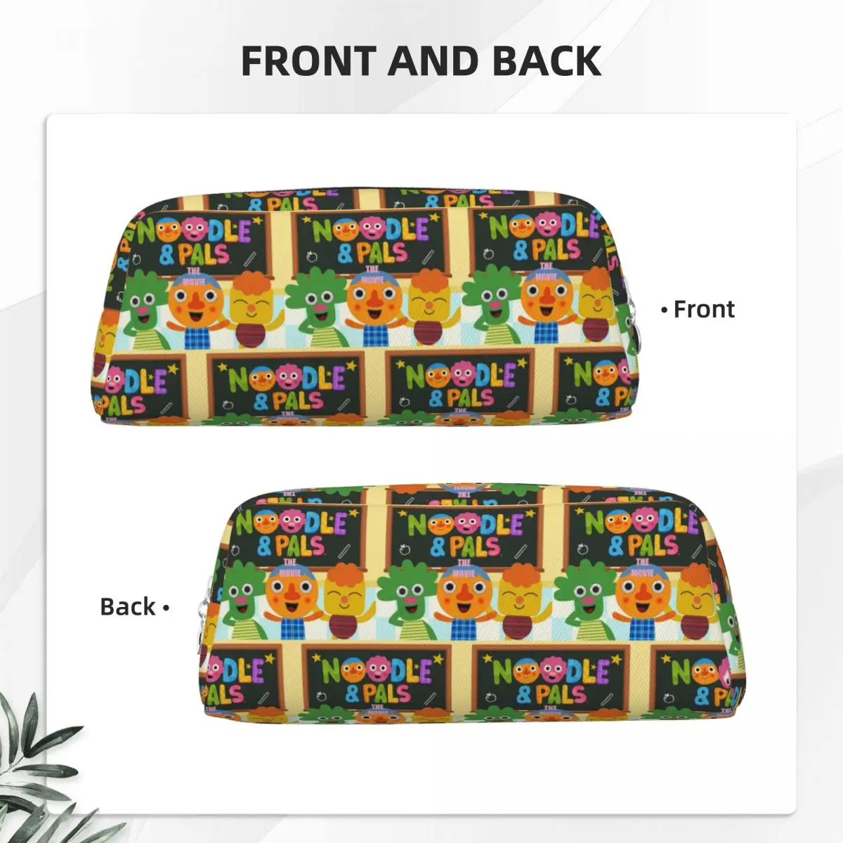 Noodle And Pals Micro Super Simple Cool Pencil Cases for Student Gifts Pen Box Pencil Bag Pencil Pouch Pen Holder