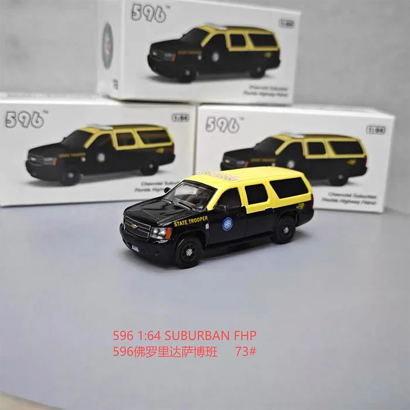 596 Model Diecast 1:64 Scale Tahoe LASD & SUBURBAN Florida FHP Off