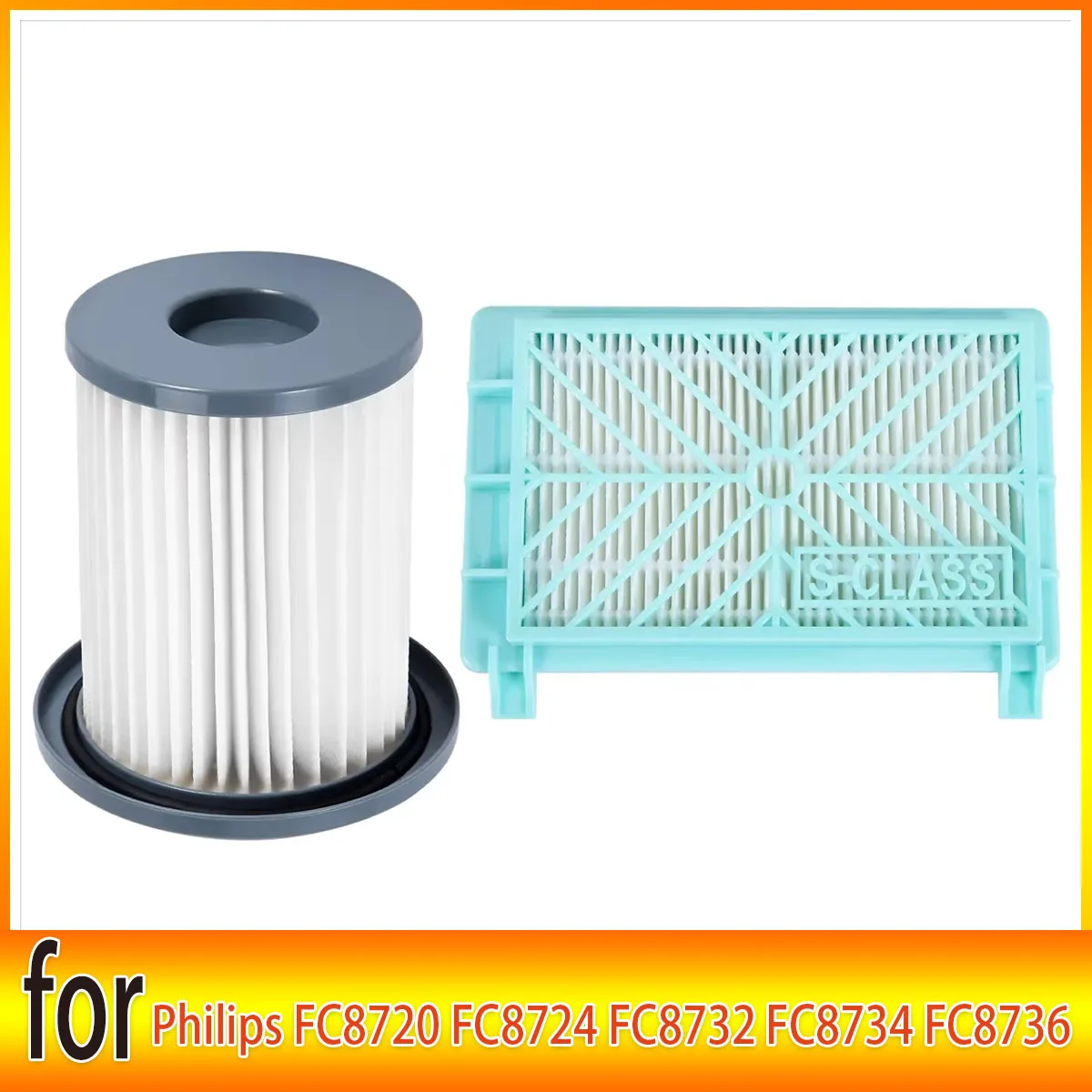 Filtro HEPA GOTOTO Per Aspirapolvere Philips: Compatibile Con FC8732, FC8734, FC8736, FC8740, FC8720 E Altri Modelli - 2