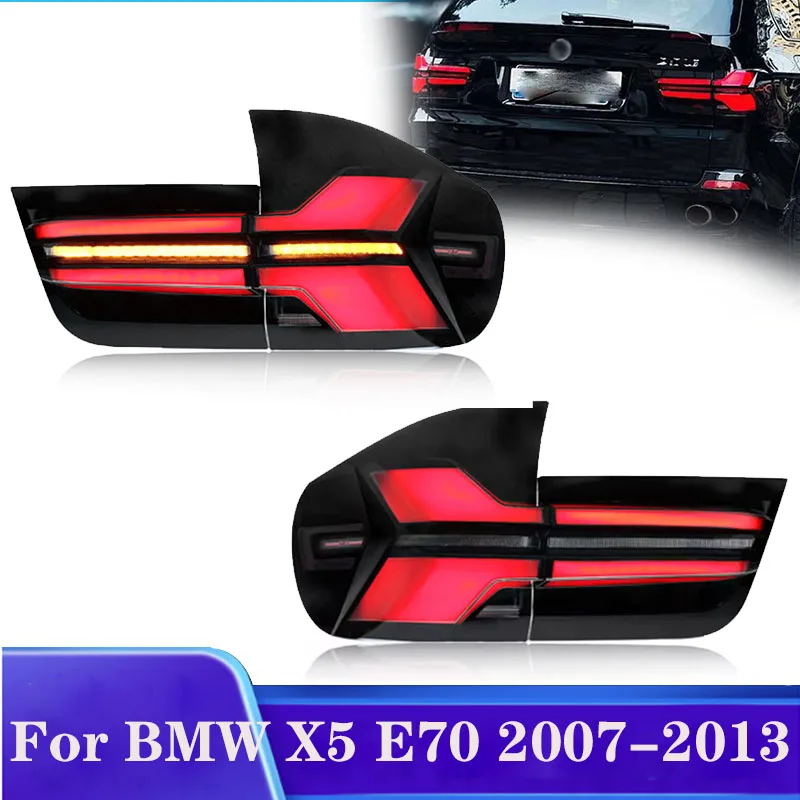 

2007-2013 For BMW X5 E70 taillight Assemblies upgrade Flowing Turning Signal Rear Tail Light Auto Lamp Accessory