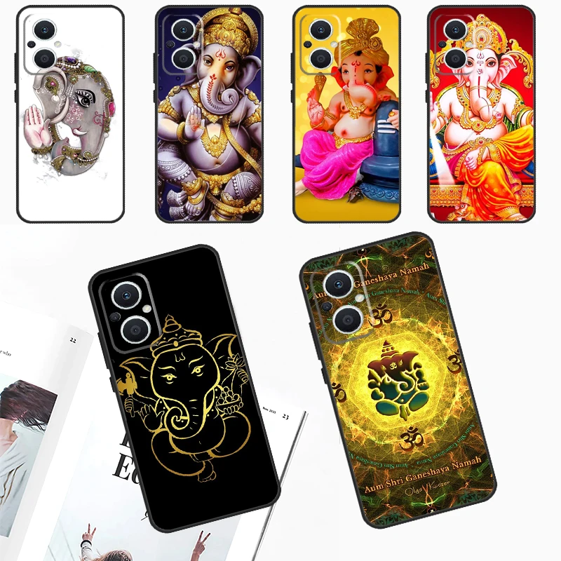 Lord Ganesha Case For OPPO Reno 10 Pro 4Z 5Z 8T 4 5 6 7 8 Lite OPPO Find X6 Pro X3 X2 Neo X5 Lite Cover