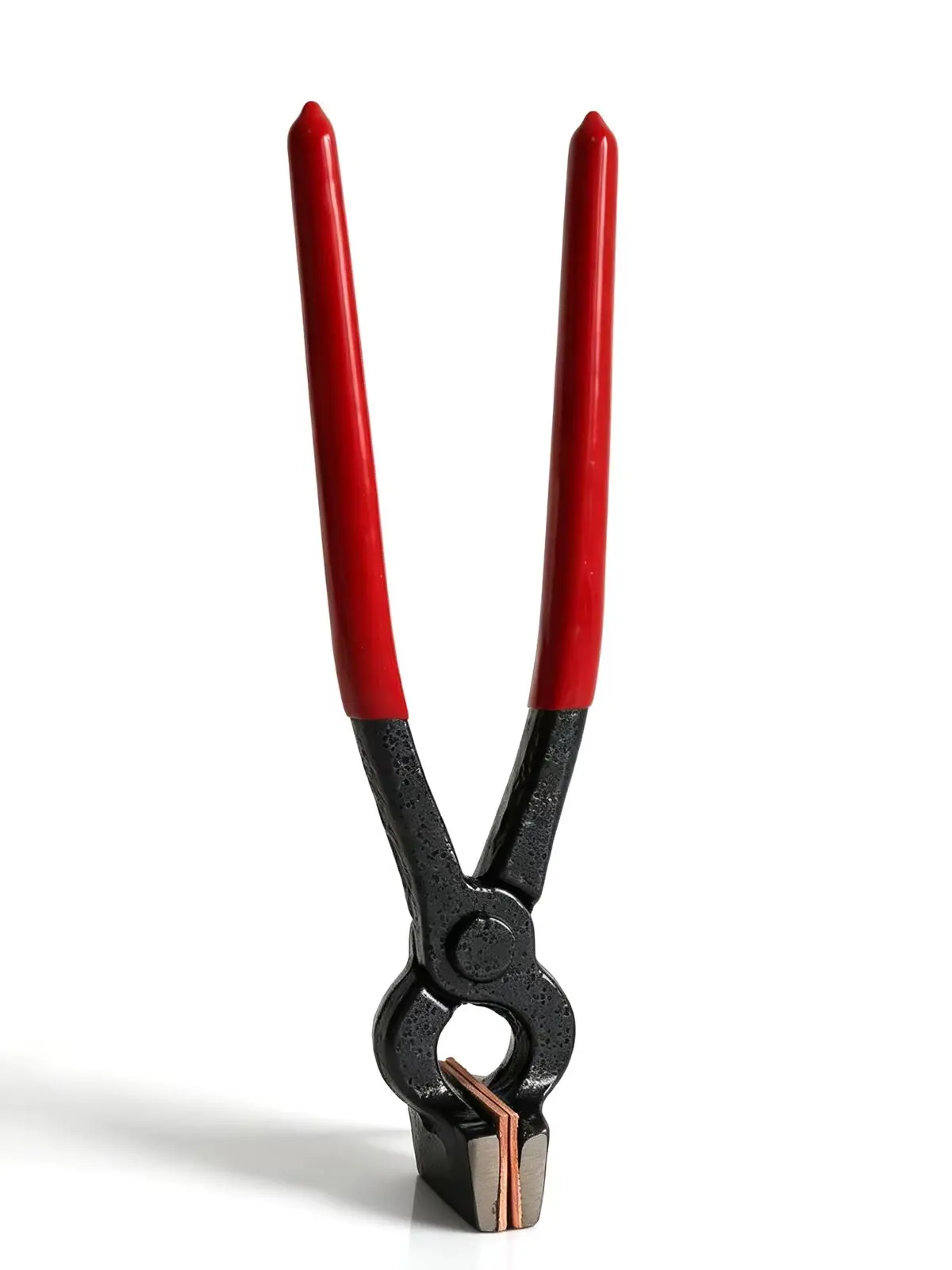1Pc leather flat mouth pliers DIY tool integrated molding hinge structure pliers head width 44mm bite depth 32mm