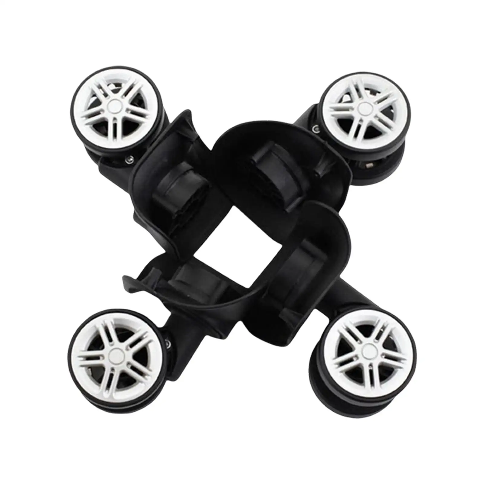 4x Universal Replacement Luggage Suitcase Wheels Swivel Wheel Flexible Wear Resistant Spinner Wheels for Travel Box Accessories