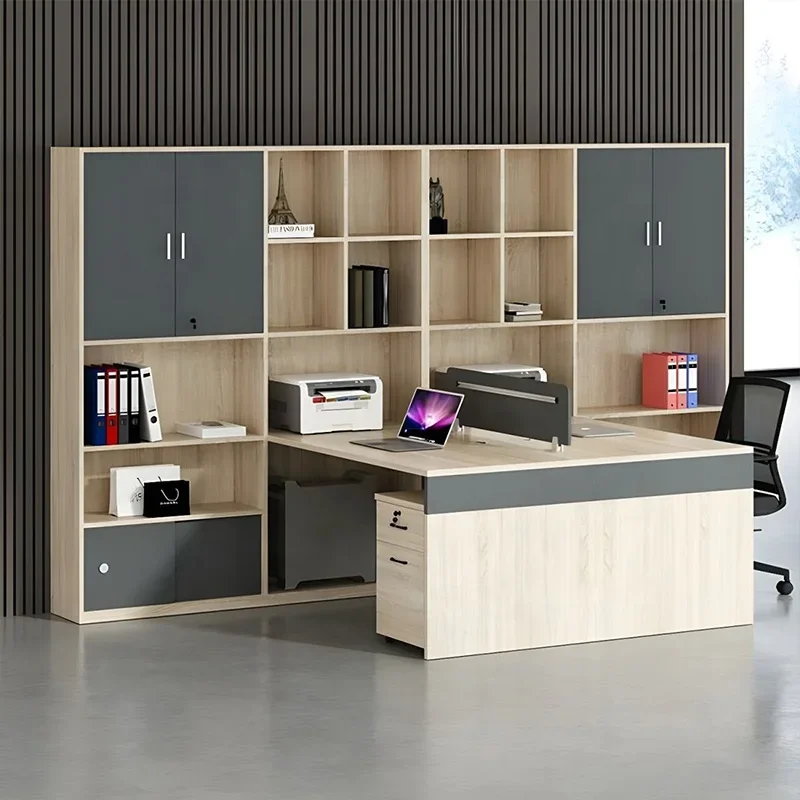 2026 Executive Office Furniture Full Set Partition 2 Seat Office Workstation Cubicle Modular Office Workstation
