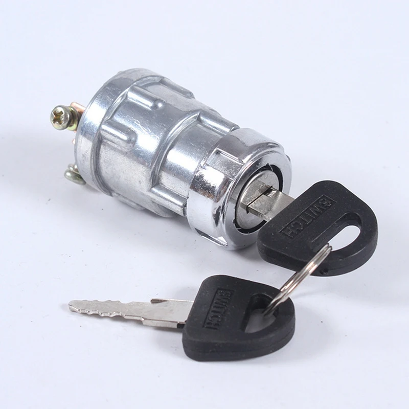 Universal Car Boat 12V 4 Position Ignition Starter Switch with 2 Keys for Petrol Engine Farm Machines