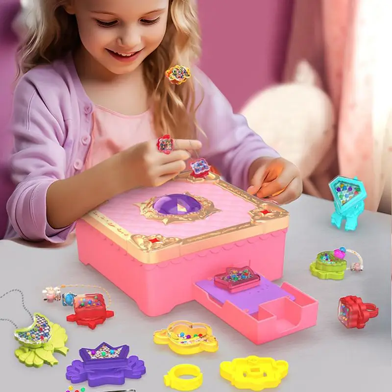 Girls Jewelry Making Kit Jewelry Kit Bracelet Kits Arts And Crafts Girl Toys 146 Pcs Bracelet Making Kit Jewelry Making Set For