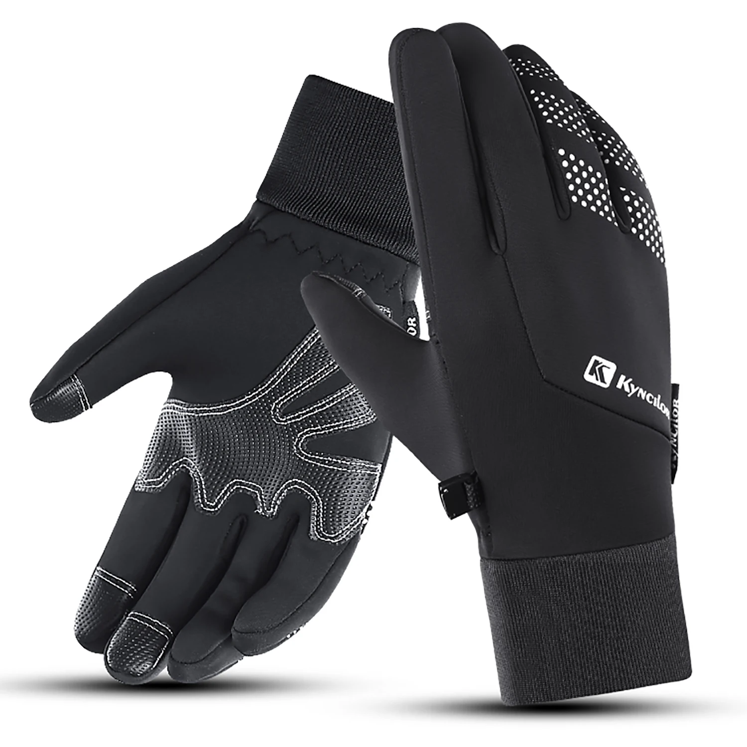 

Водонепроницаемые зимние теплые перчатки, ветрозащитные уличные перчатки, утепленные варежки, перчатки с сенсорным экраном, унисекс, мужские спортивные велосипедные перчатки