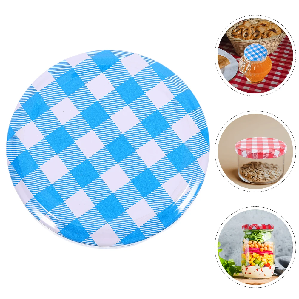 

50Pcs Canning Jar Lids Reusable Wide Mouth Regular Mouth Airtight Mason Jar Lids for Food Storage Canning Supplies