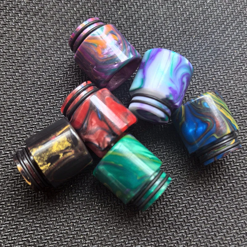 6pcs 810 Resin Drip Tip Wide B - Drip Tip Resin review and price