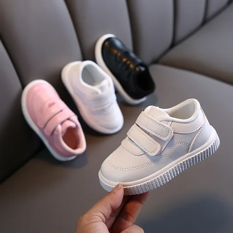 

New Fashion High Quality Boys White Toddler Sneaker Children Flat Shoes Casual Baby Kids Baby Girl Shoes Toddler Running Shoes