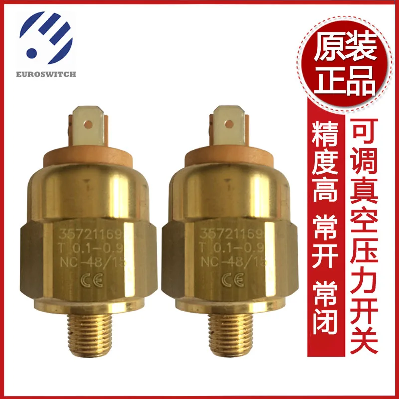 

Euroswitch Imported Vacuum Negative Pressure Switch/normally Open/normally Closed/pressure Controller Switch