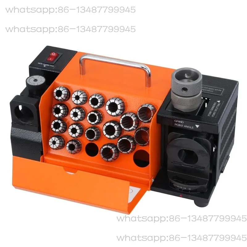 

Power Sharpener with 3-20mm Drill Grinder and 18 Drill Sharpening Chucks