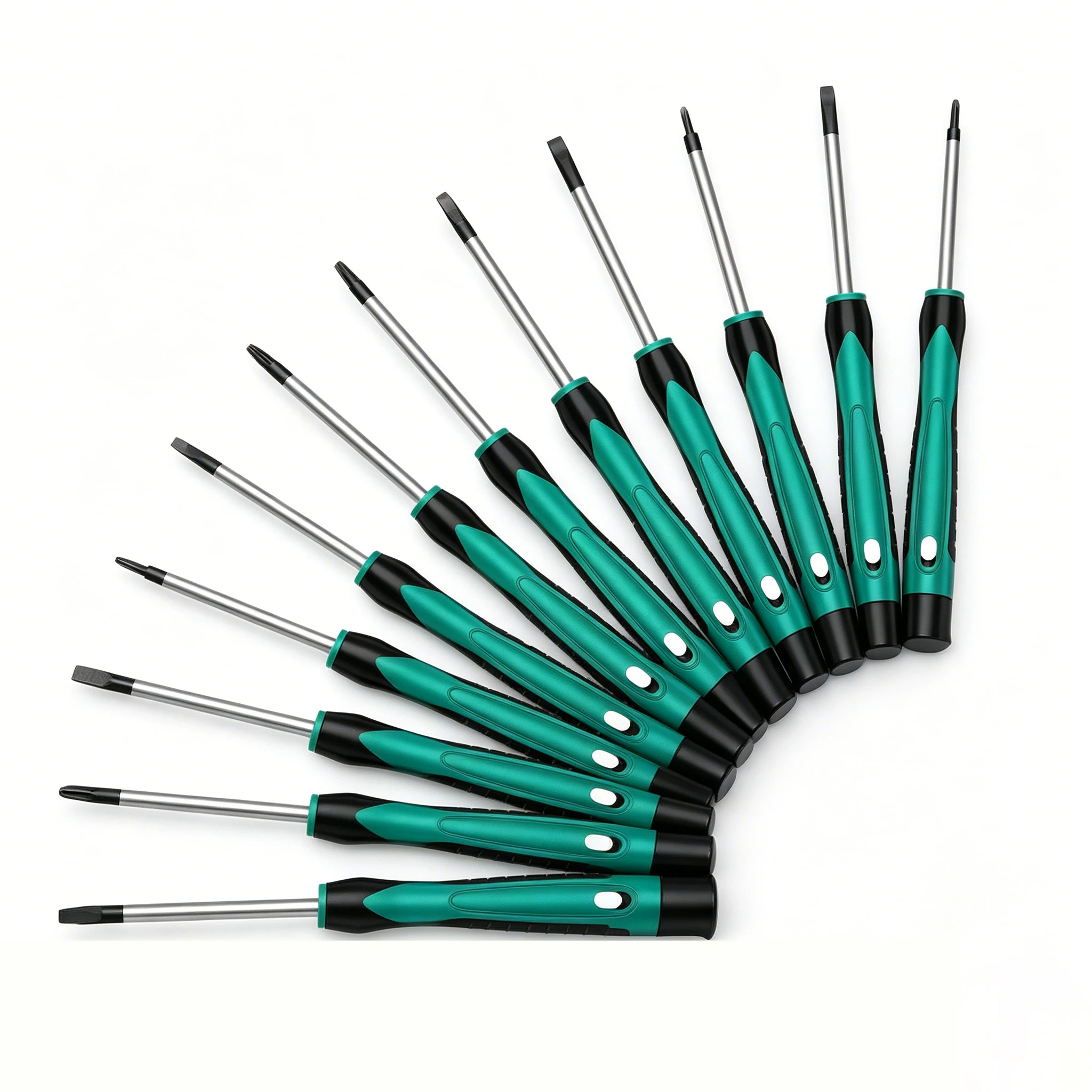 Multi‑function Precision Screwdriver CRV  Magnetic Screw Driver Anti‑slip Handle for Phone Laptop Watch Glasses Repair Hand Tool