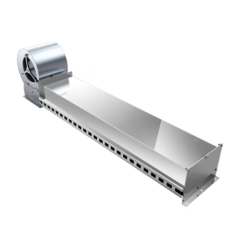 New Industrial Square Stainless Steel Air Curtain for Cold Room Hospital Use High Efficiency Temperature Control