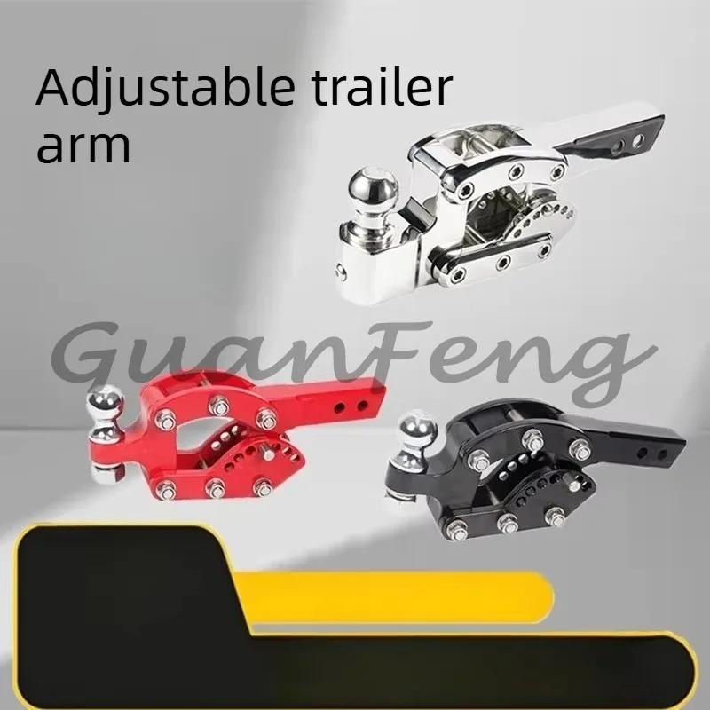 Durable Rear Tow Hook Towing Connector, Heavy Duty Recovery Part for Off-Road Vehicle Rear Installation