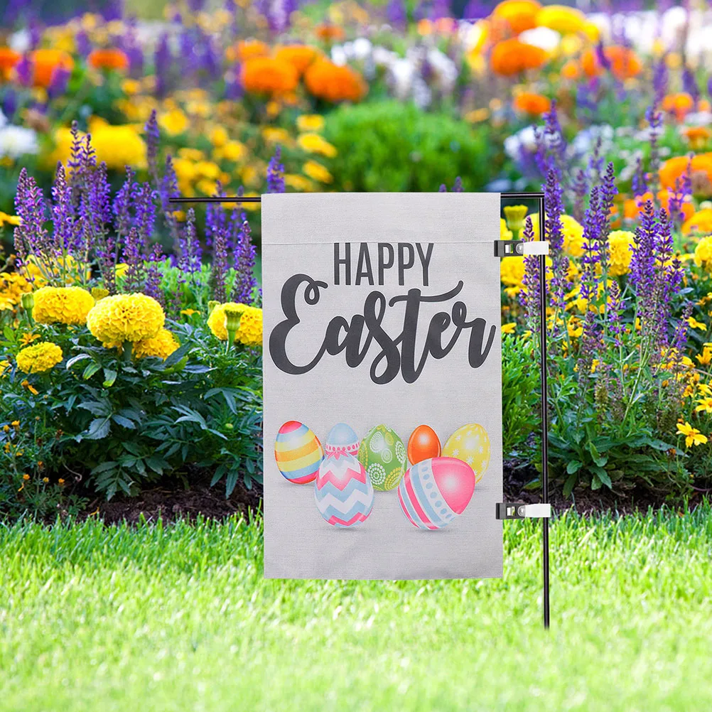 

1Set Yard Banner Anti- Secure Flag Pole Stoppers Garden Accessories Garden Flag Clips Banner Stopper