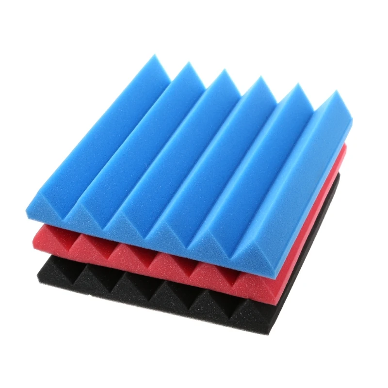 

30x30x5cm Soundproofing Polyurethane Foam Studio Acoustic Sound Absorption Strong Noise Reduction