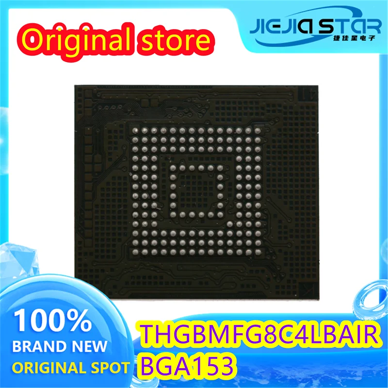 (2/30) THGBMFG8C4LBAIR BGA153 128GB High Performance NAND Flash Storage Chip for Consumer Electronic Devices New in Stock