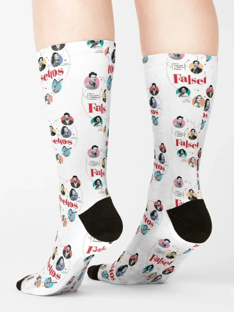 Falsettos Revival Socks Hiking boots gift new in's cartoon Man Socks Women's