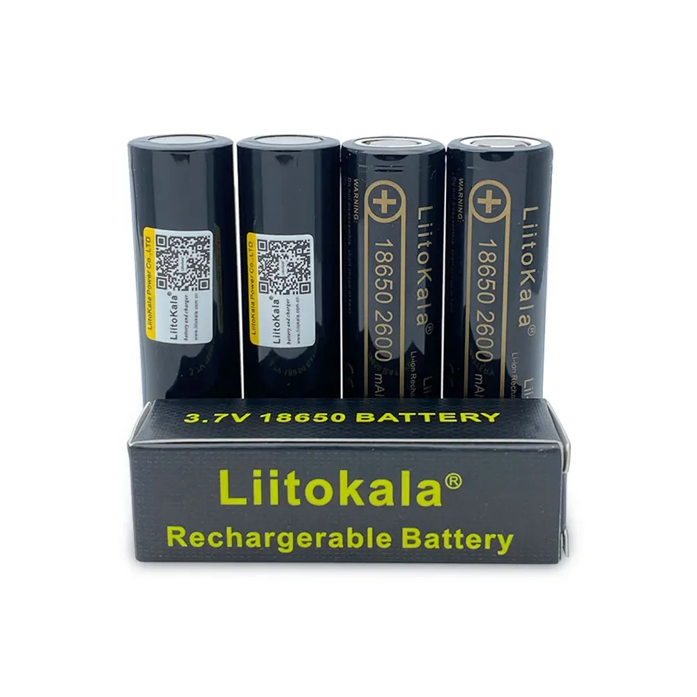 4PCS 100% Original  LiitoKala Lii-34A Lii-35A 18650 3400mah 3500mAh 3.7v Rechargeable Li-ion Battery