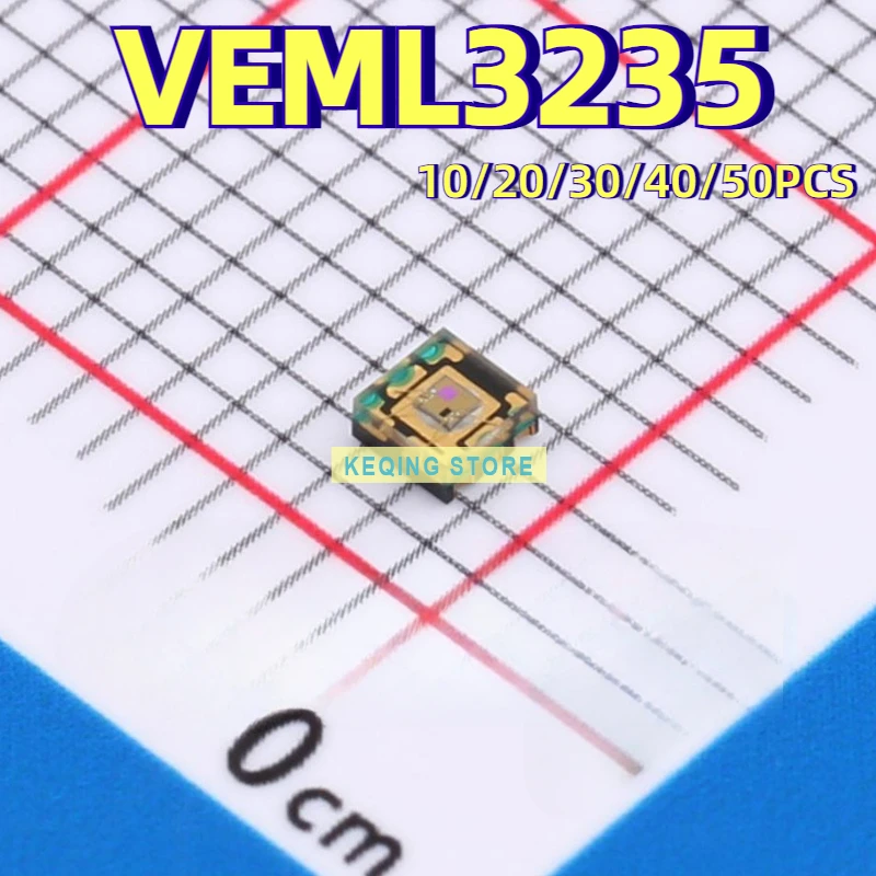 

VEML3235 SMD-6P Ambient Light Sensor