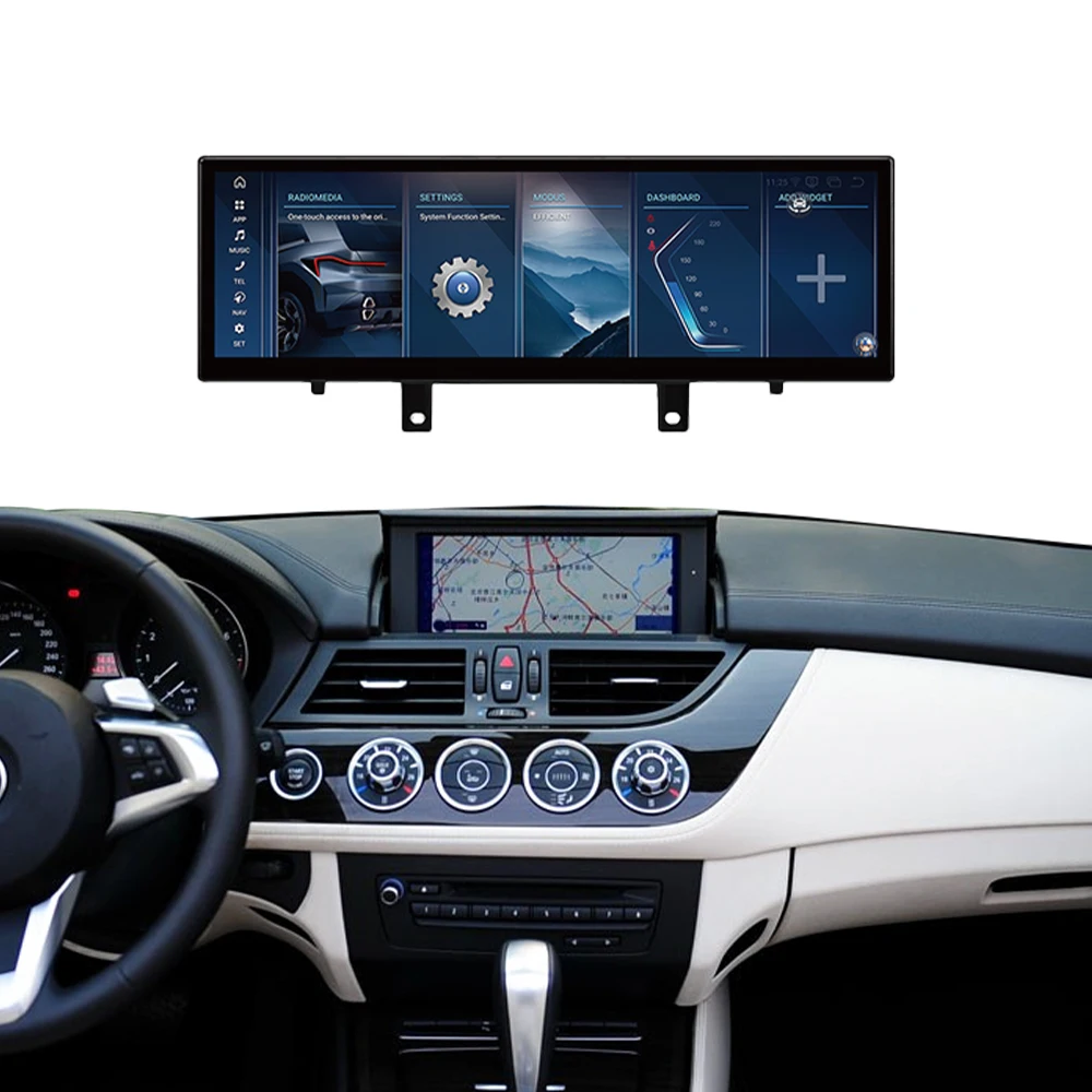 

Автомобильный экран CIC Z4 Android 14,9 дюймов с беспроводным CarPlay, Android Auto, навигацией, Bluetooth и DVD-плеером для BMW (обновление экрана)