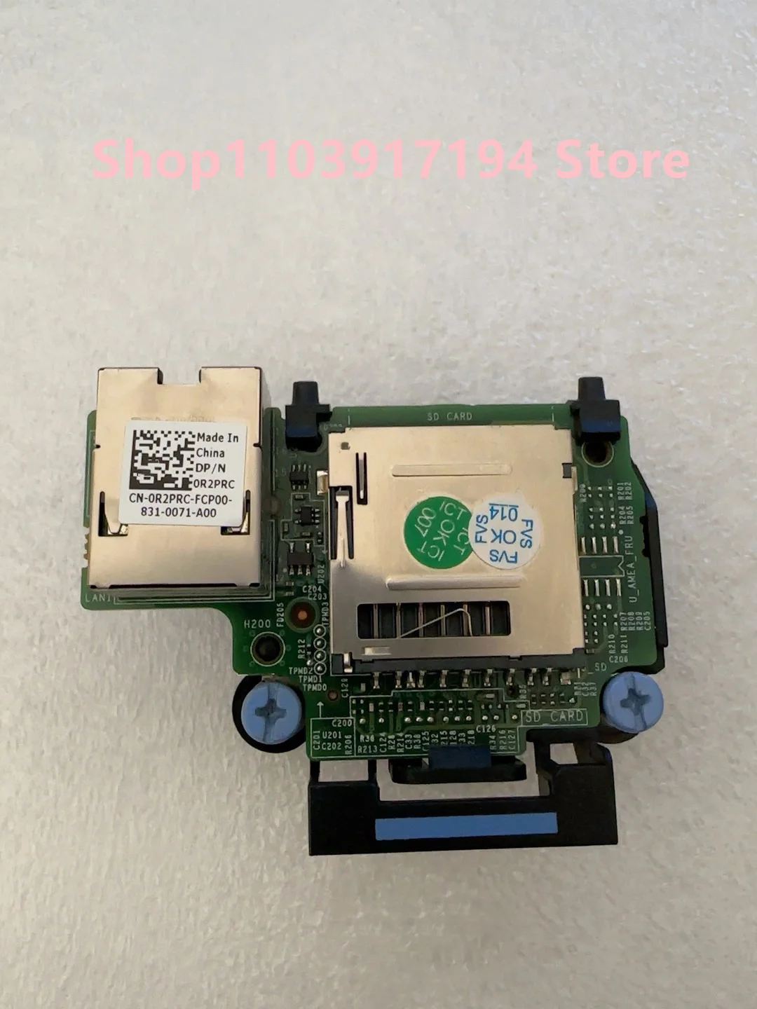 

FOR DELL R430 R530 T430 IDRAC8 Remote management card module 0R2PRC 0X99HC