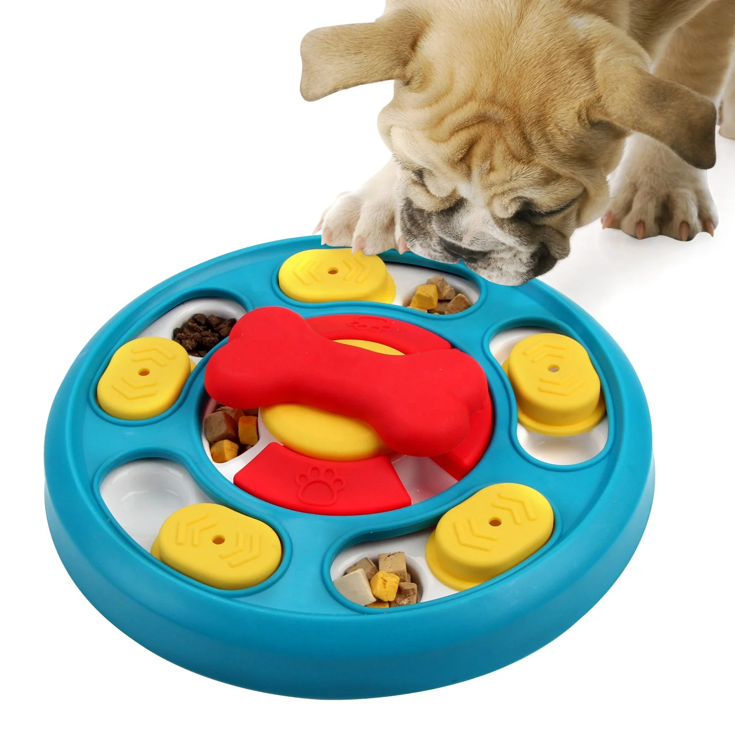 

Lnteractive Puzzle Game Dog Toy Treat Dispenser for Dogs Training Funny Feeding device pet intelligence training toy