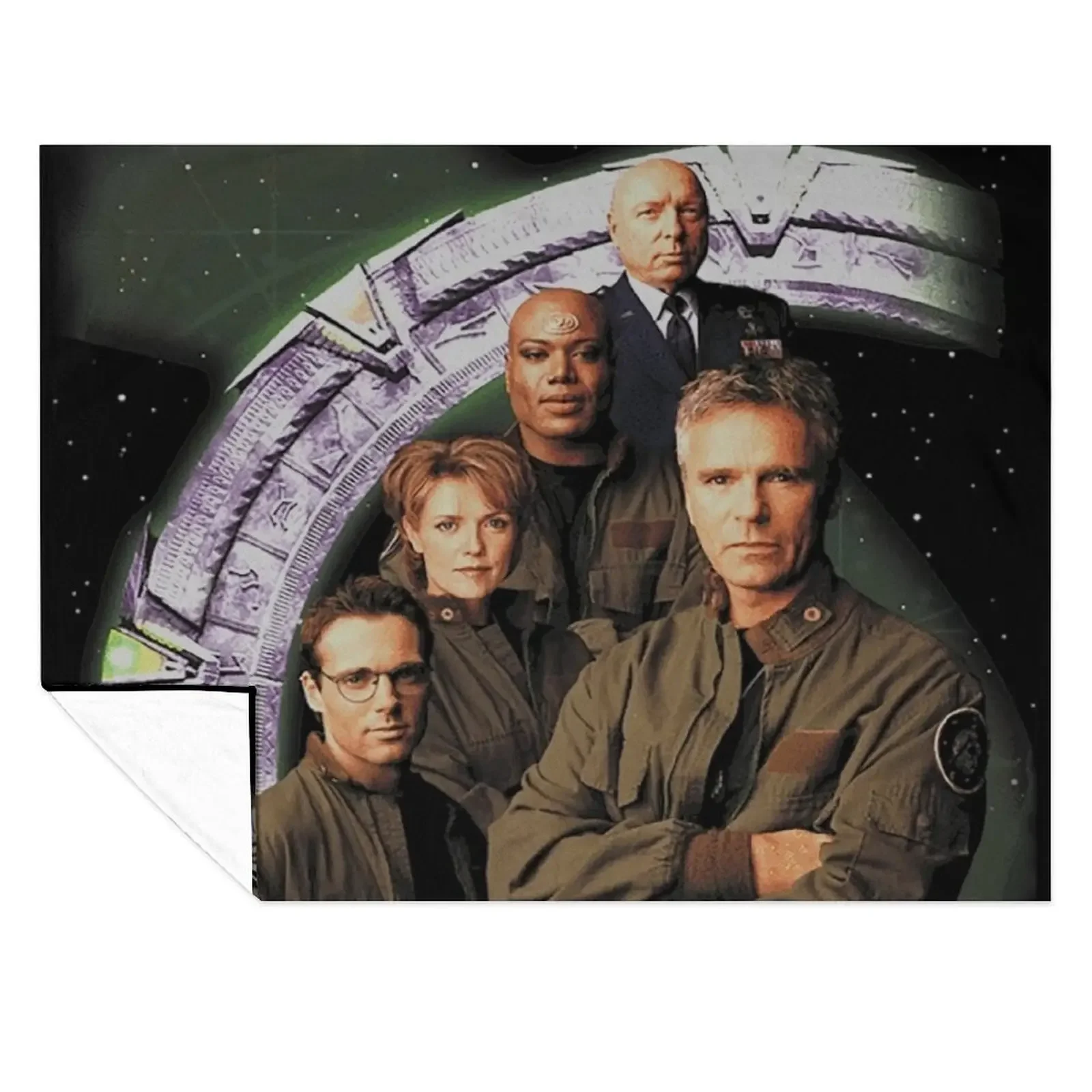

Stargate SG1 Throw Blanket For Decorative Sofa Nap For Baby Sofa Quilt Blankets