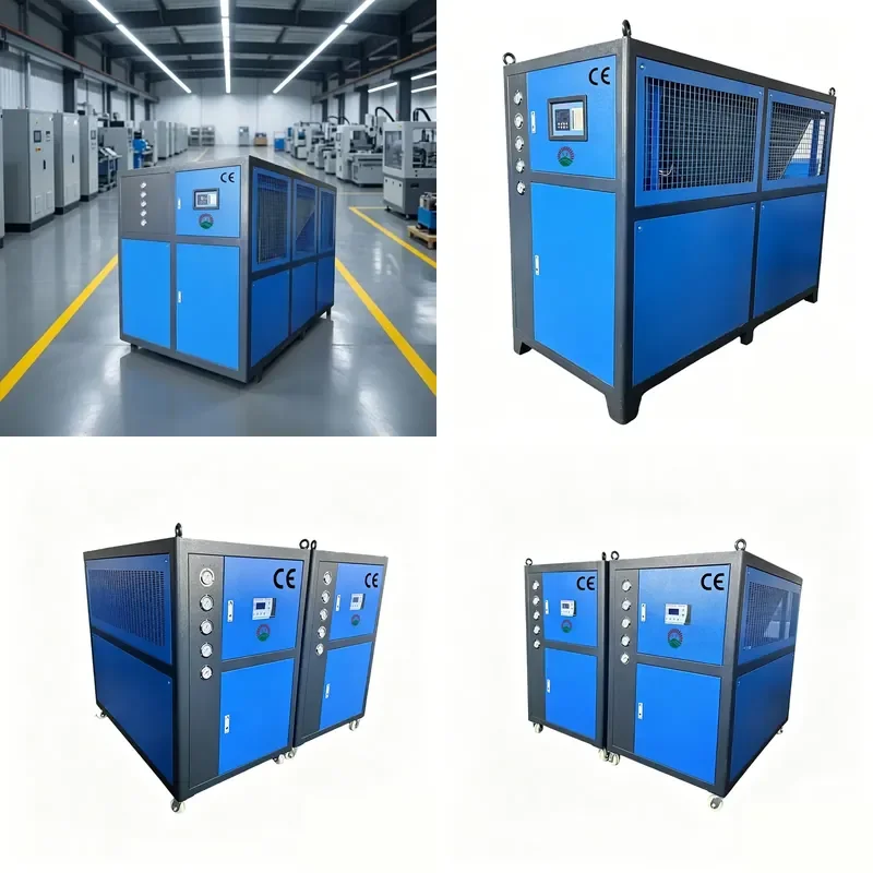 for Kamikaze Industrial Air Cooled Water Cooler with Motor and Water Pump R 410A Refrigerant 380V Small Cooler