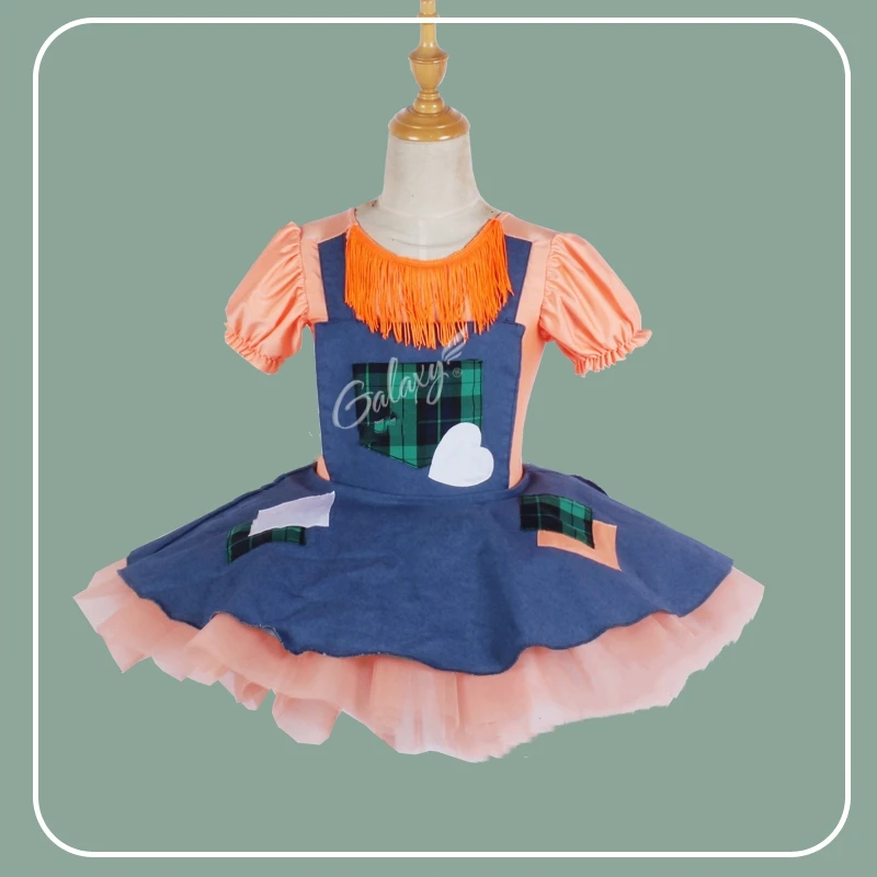 

Girls Tutu Halloween Event Tutu Tassel Tulle Patch New Princess Tutu Catwalk Performance Ballet Birthday Carnival Party Costume