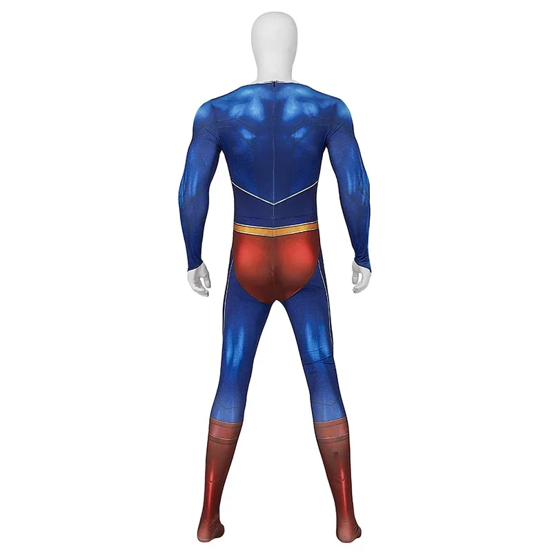 25COSSuperhero クラーク・ケントコスプレ衣装 3D プリントボディスーツマントデビッド Corenswet 映画衣装スパンデックス衣装男性ハロウィンアウト