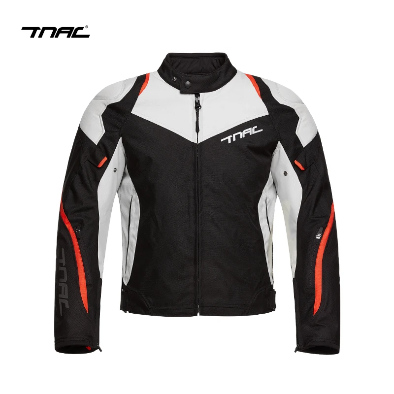 

TNAC Motorcycle Jacket Keep Warm Waterproof Fall Prevention Ventilation Polyester Material Motorcycle Racing Suit Knight Jacket