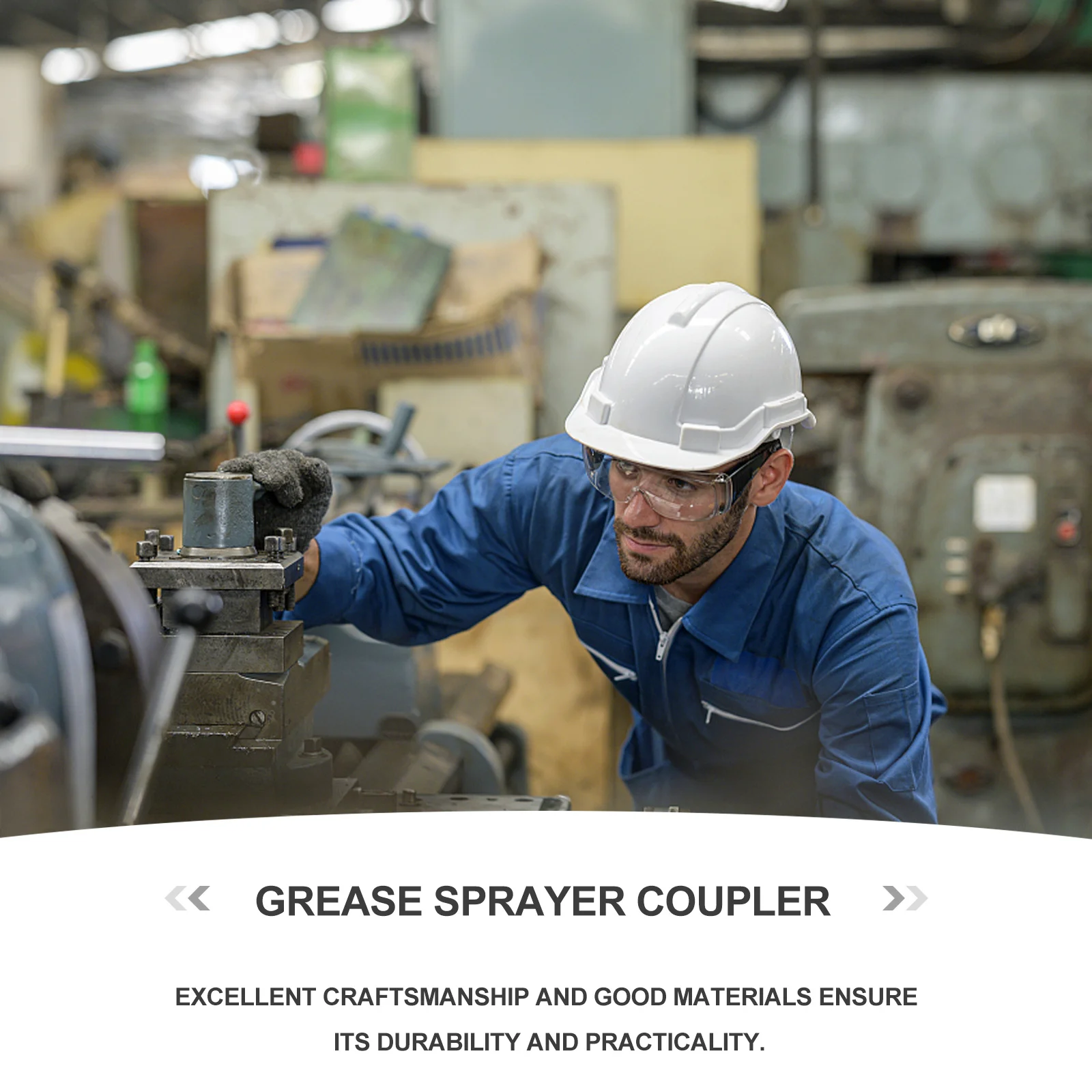 

5Pcs Grease Accessories Durable Nozzle Replacement Nipples Advanced Equipment Safety Stability 4 Jaw Grease Nipples