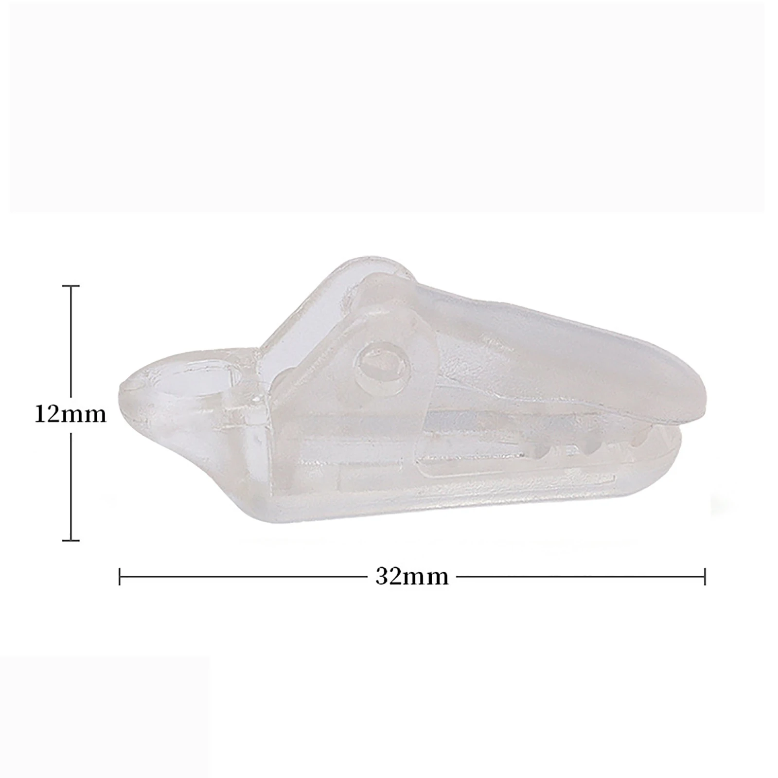 Camping Setup Outdoor Events About 2g piece Tarp Clamps Manual Measurement Deviation Reinforce Tent Stable Grip