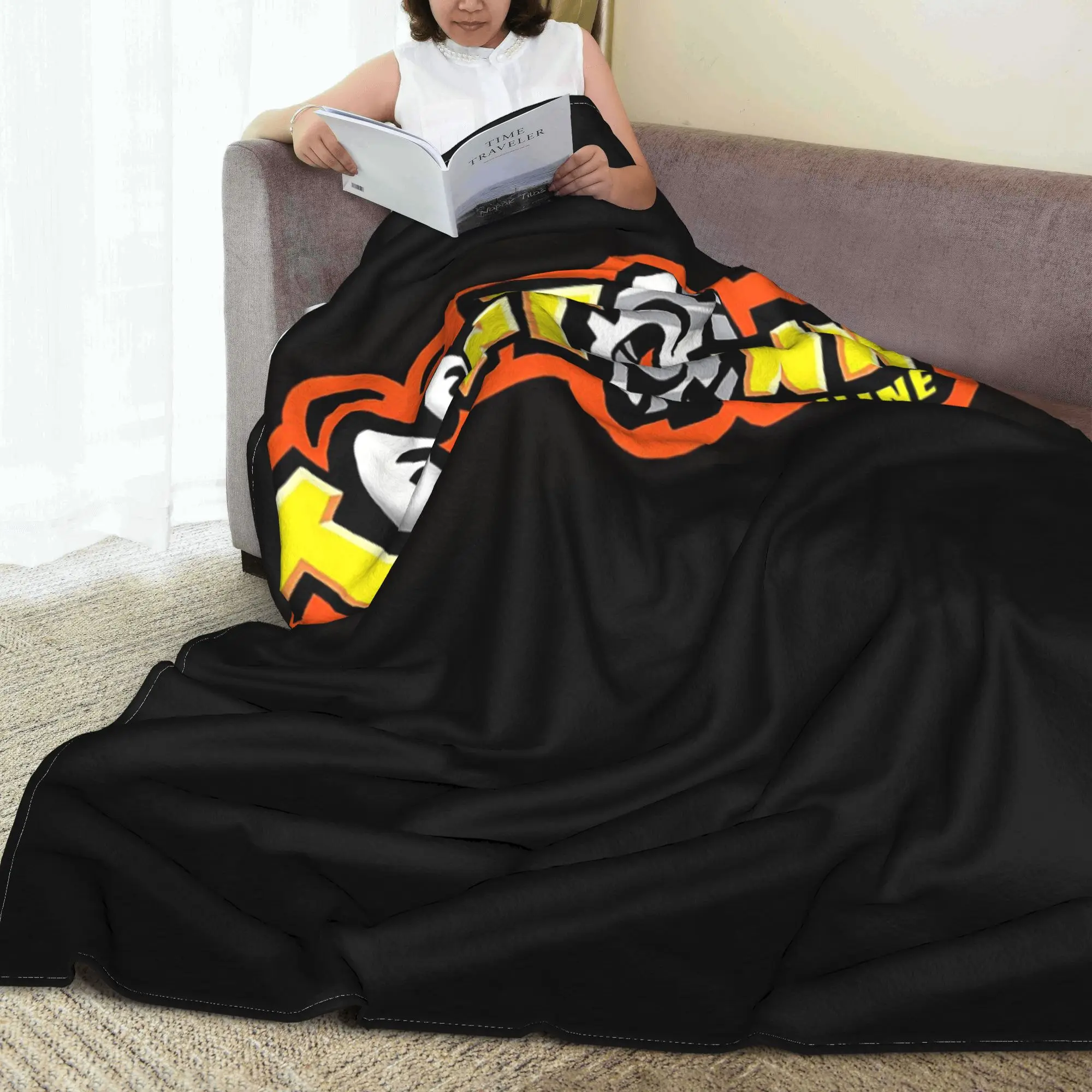 

Одеяла Toontown Online, дышащее флисовое одеяло для дивана, одеяло для дома, спальни, путешествий, покрывало, одеяло