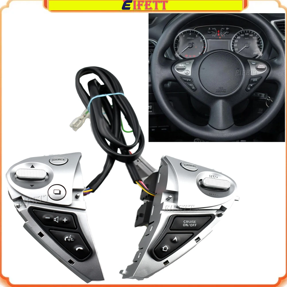 

Кнопка управления на руле: регулировка громкости, телефон, круиз-контроль с подсветкой для Nissan Sylphy 2016-2019