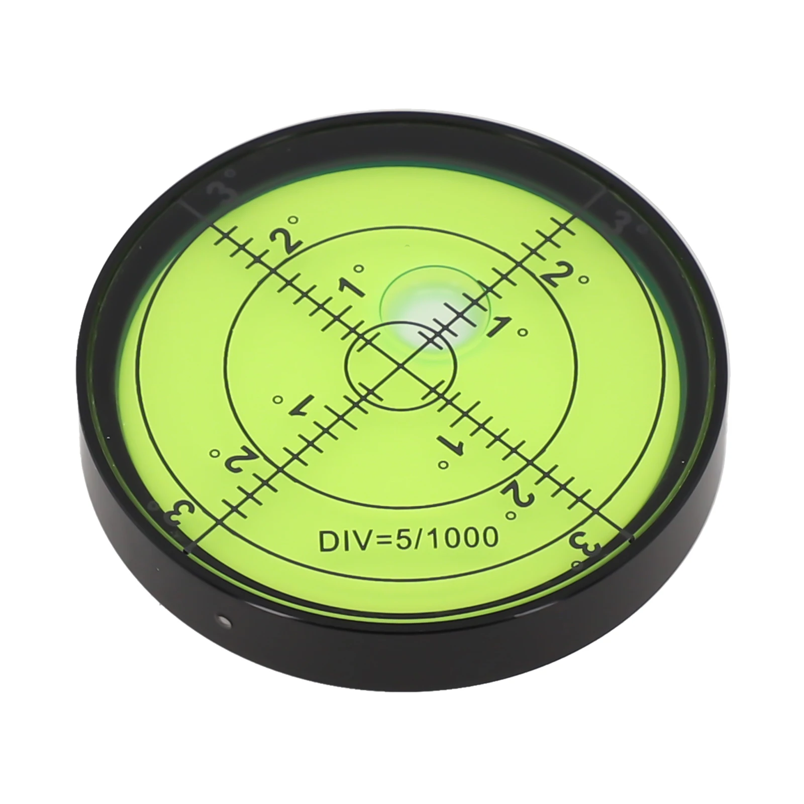 1pcs Magnetic Level Meter Mini Metal Level Bead High Precision Horizontal Bubble Round Small Household Level Bubble 60x10mm