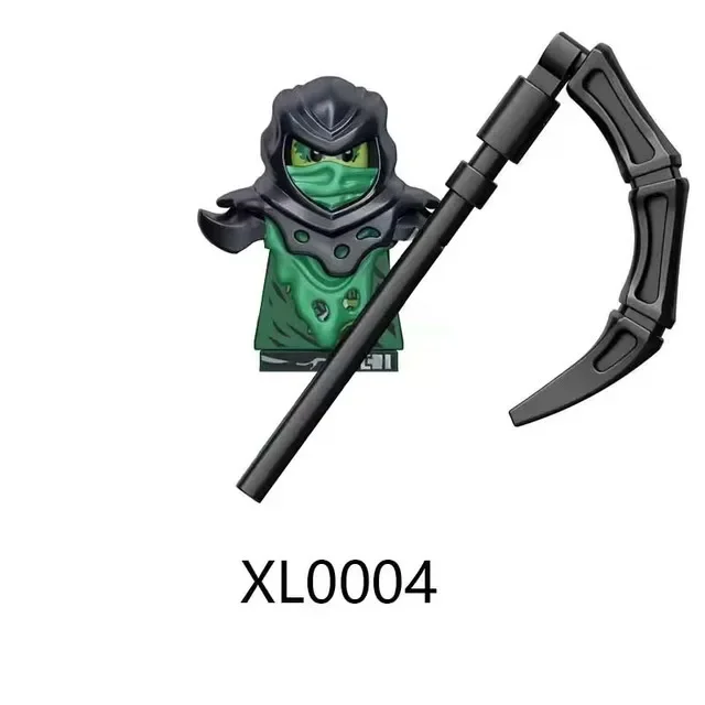 Ninja Cartoon Figure Bricks Morro Oni Omega Mini Building Blocks Assemble Model Doll Kids Boy Toys Birthday Gifts - Image 2