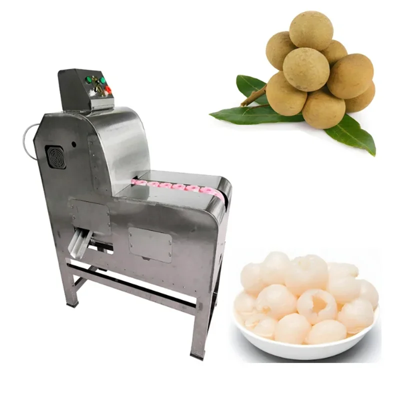 2026-Fresh Longan Fruit Nuclear Removing and Shell Stripping Machine Longan Core Peeling Peeler Shelled and Cored Machine