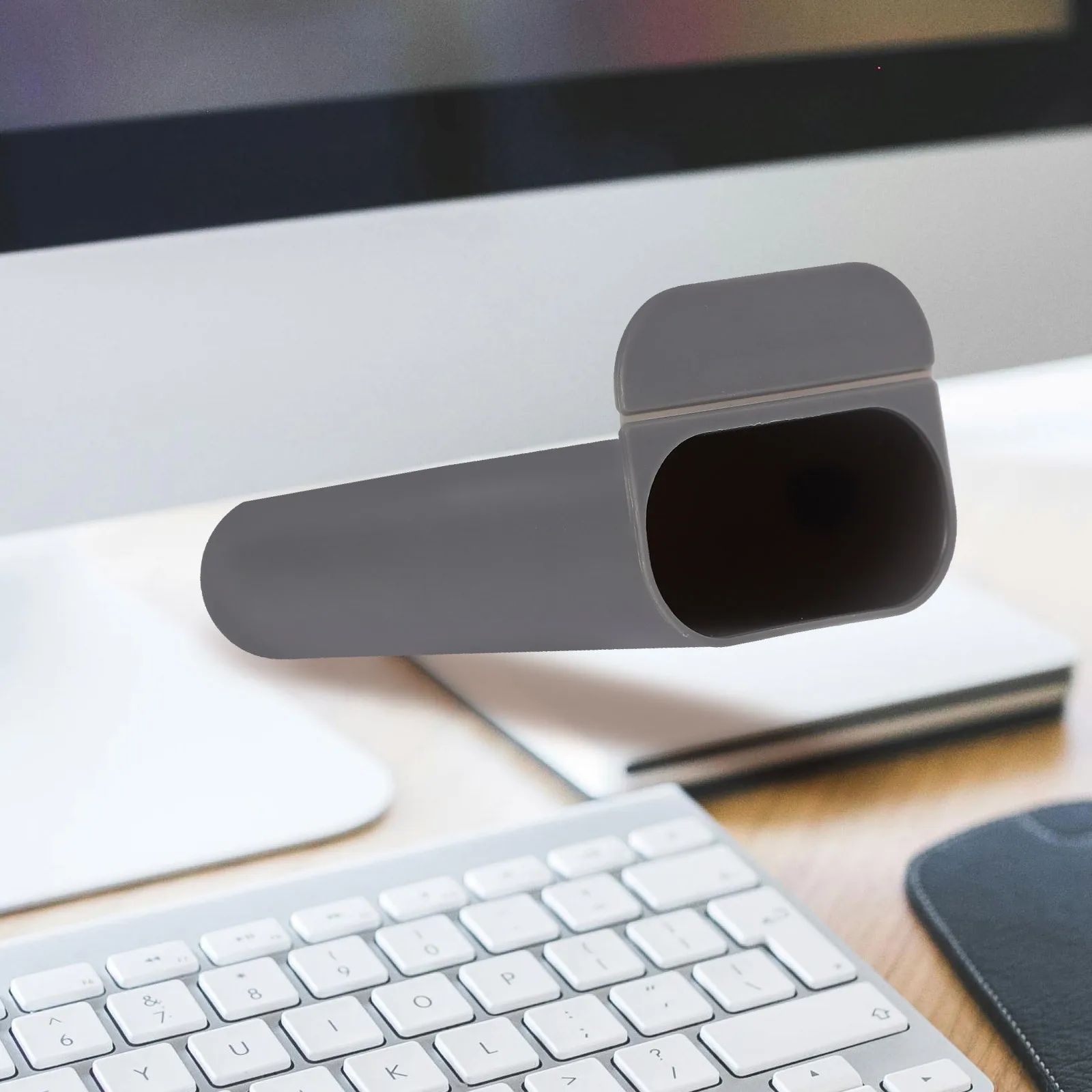 

2Pcs Pencil Holder for Desk Self-Adhesive Pen Storage Box Screen Mount Organizer for Office Supplies Computer Monitor