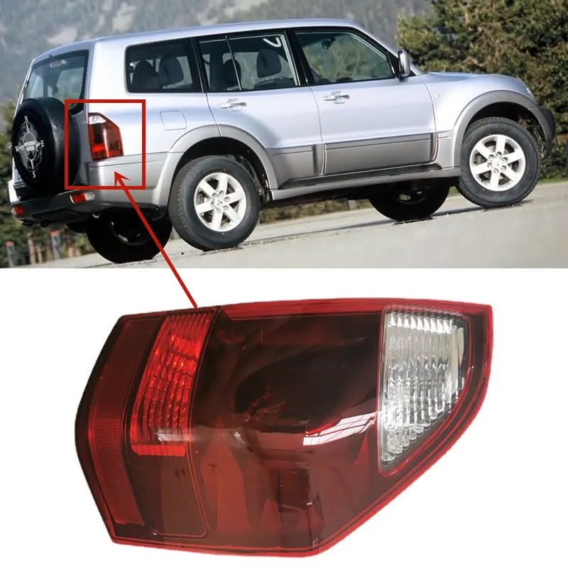 

For Mitsubishi Pajero V73 203 2004 2005 2006 2007 Car Accessories Rear Taillight Assembly Housing Brake Light Reversing Lamp