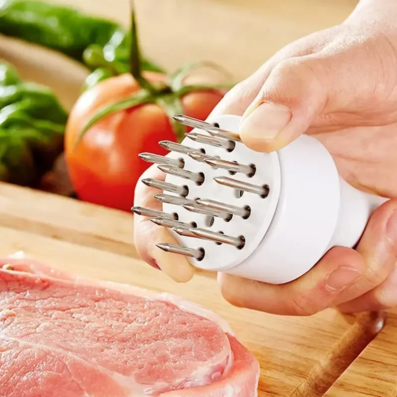 Household Steak Pork Chop Quick Loosening Needle Practical Stainless Steel Tenderizer Tenderizer Meat Hammer Meat Hammer