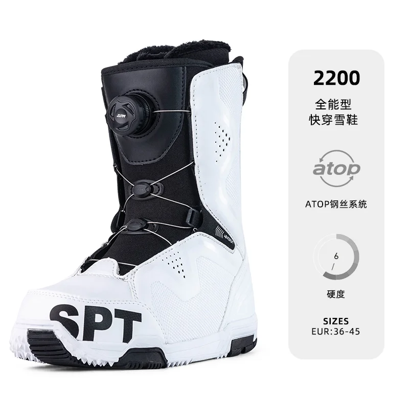 Winter Cashmere Snow Boots Women's Mid-tube Waterproof Non-slip Outdoor High Tube Warm Thick Long Boots
