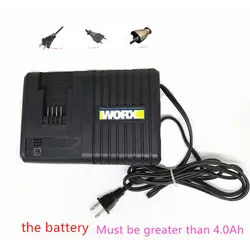 AC100-240V Charger WA3867  for WORX  WA3861 20V 6A WU175 WU175.1 WU278.1 WU677 WA3563 WA3564 WA3567 WA3570