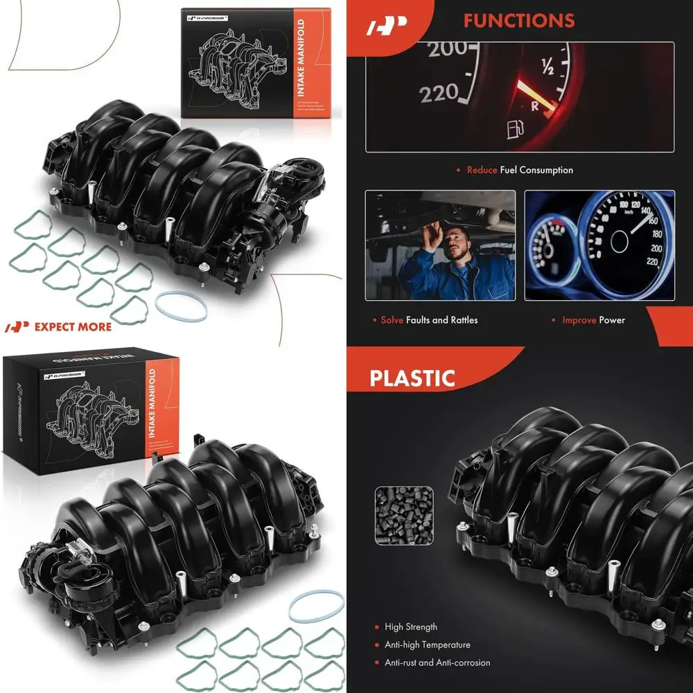 

Верхний впускной коллектор V8 5.0L Coyote для Ford F-150 F-150 Lobo 2015 2016 2017, с прокладкой и болтом, заменяет # FL3Z9424J, FL3Z9424F