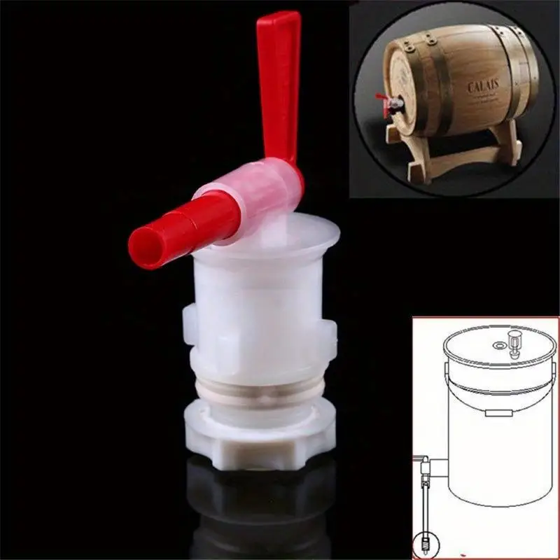 1Pc Plastic Bottling Spigot Filler Spout Bucket Spigot Fermenter Tap Faucet for Homebrew Wine Making Beer Bar Tools