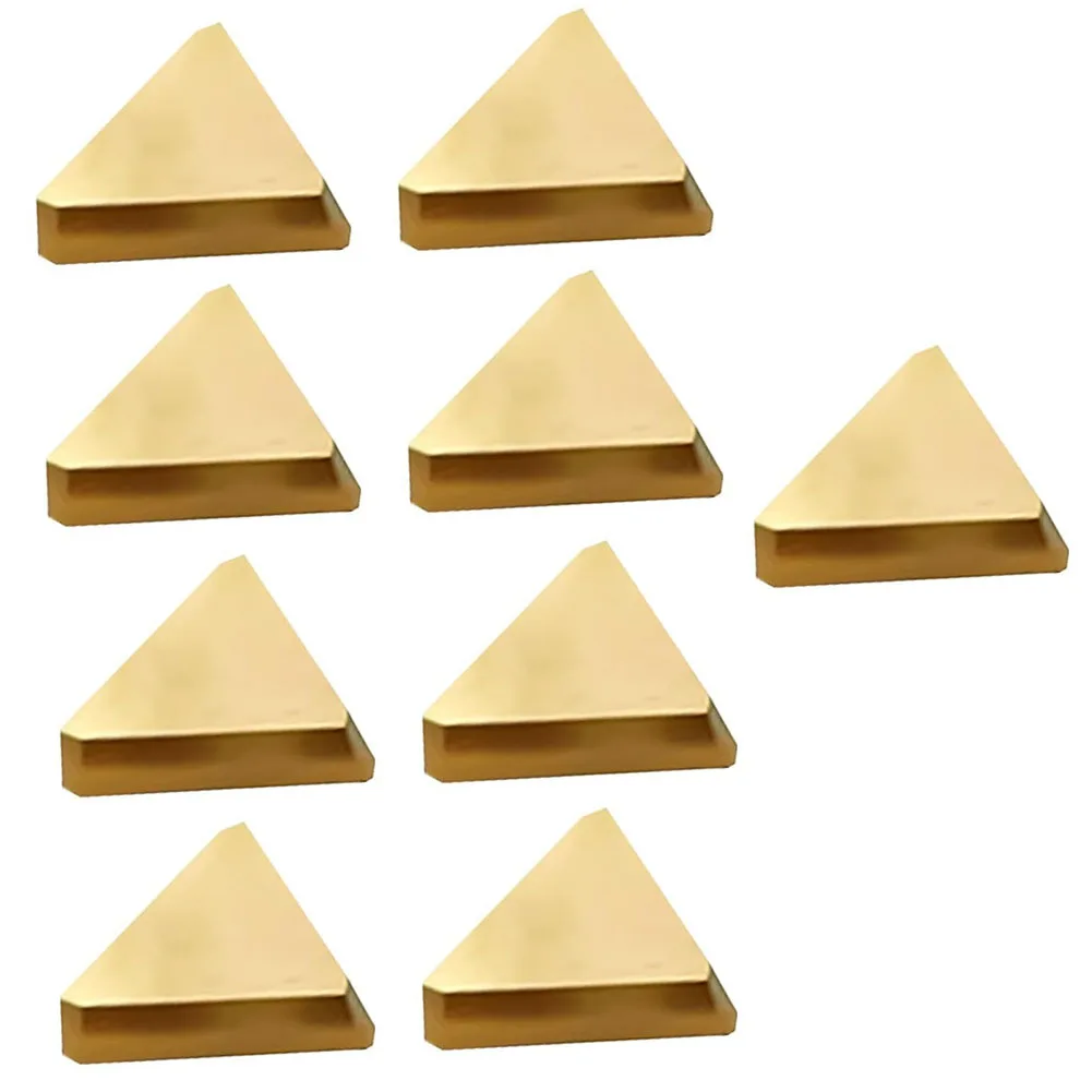 Conjunto de acessórios para ferramentas de fresagem de dez ferramentas de inserção de material forte Números de modelo TCPN22PDTG e TPX22 Pronto para enviar