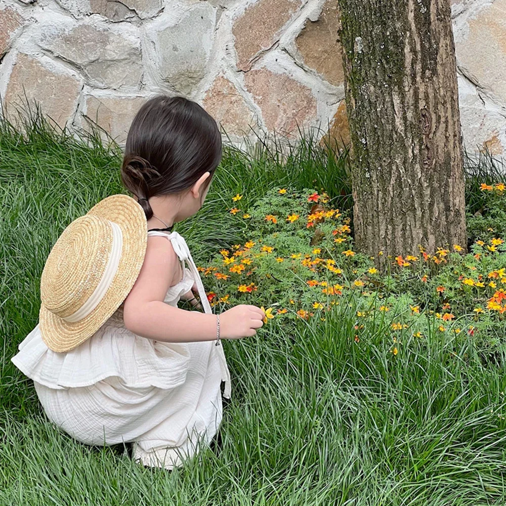 صيف جديد بنات النسخة الكورية حزام تانك القمم + السراويل الصلبة 2 قطعة مجموعة الأطفال أزياء الزي غير الرسمي 3-7 سنوات #3